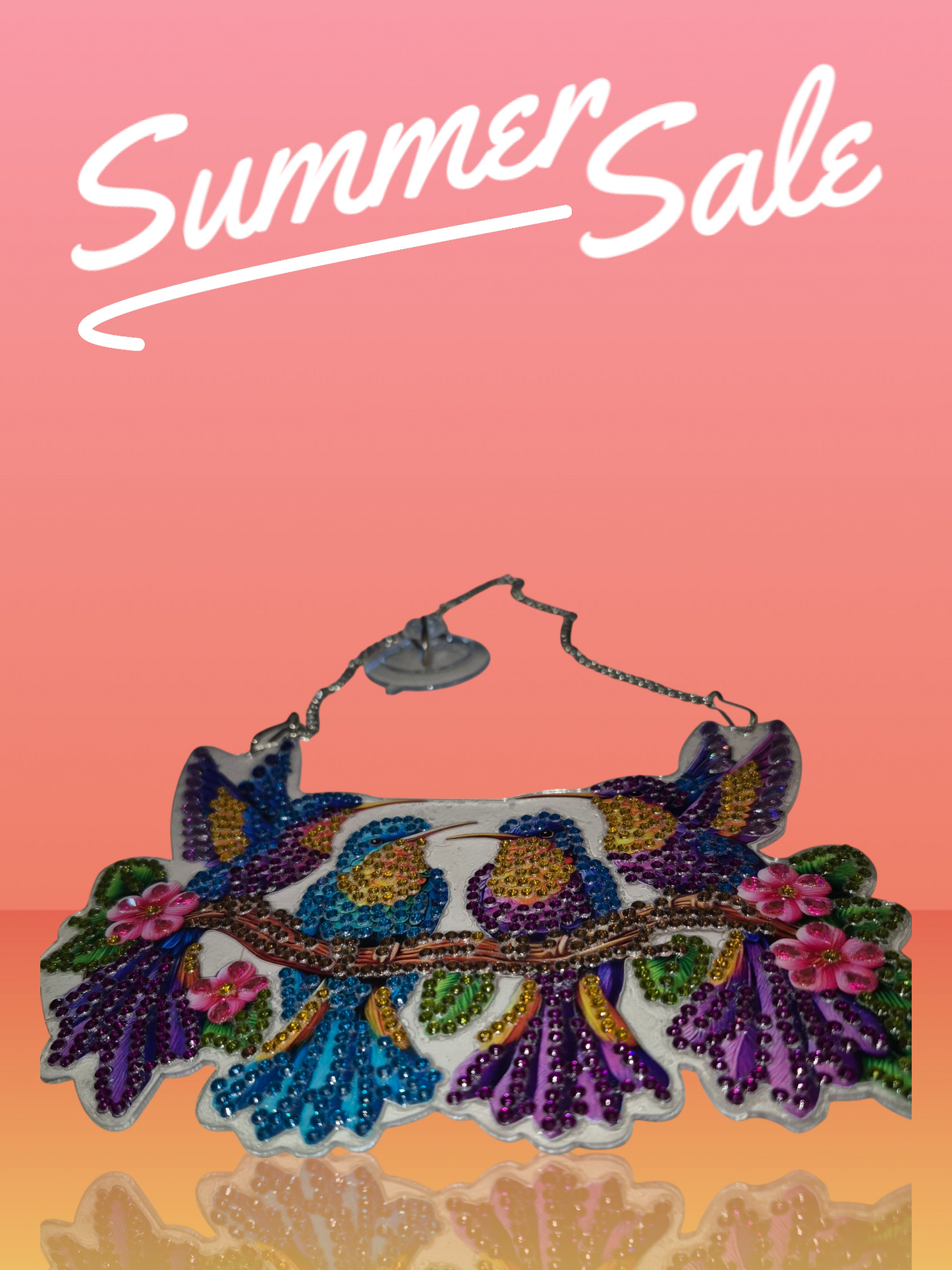 Sun Catchers - Sparkling Hummingbirds