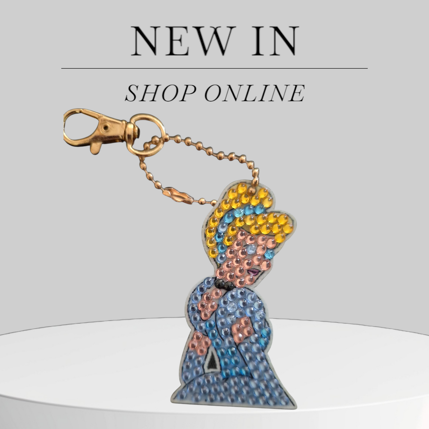 Keychains - Cinderella 4 pieces