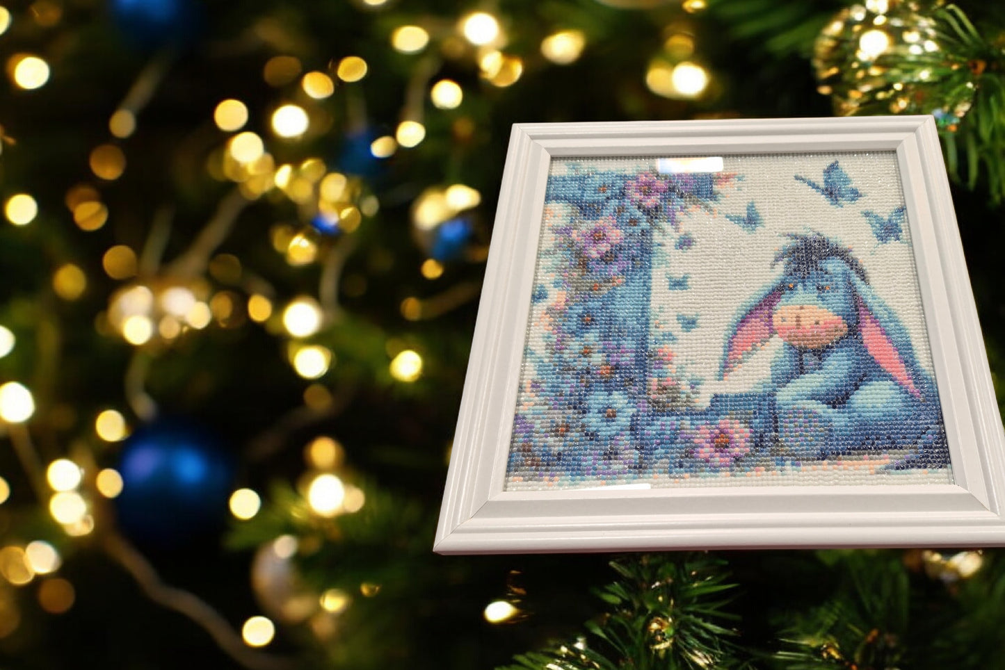 Wall Art - Disney's Eeyore, Framed 10x10"