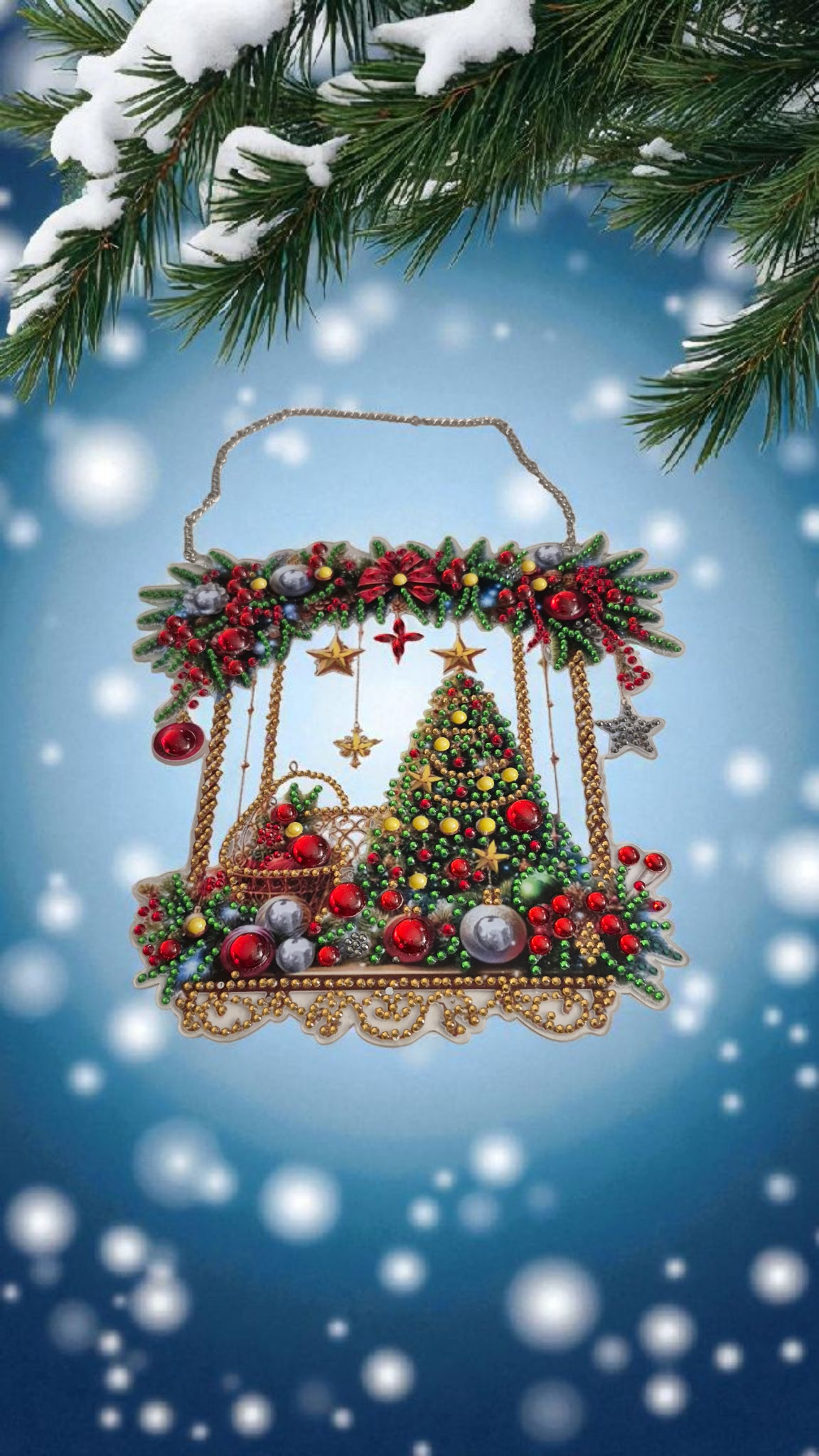 Sun Catchers - Holiday Sparkle Christmas Tree