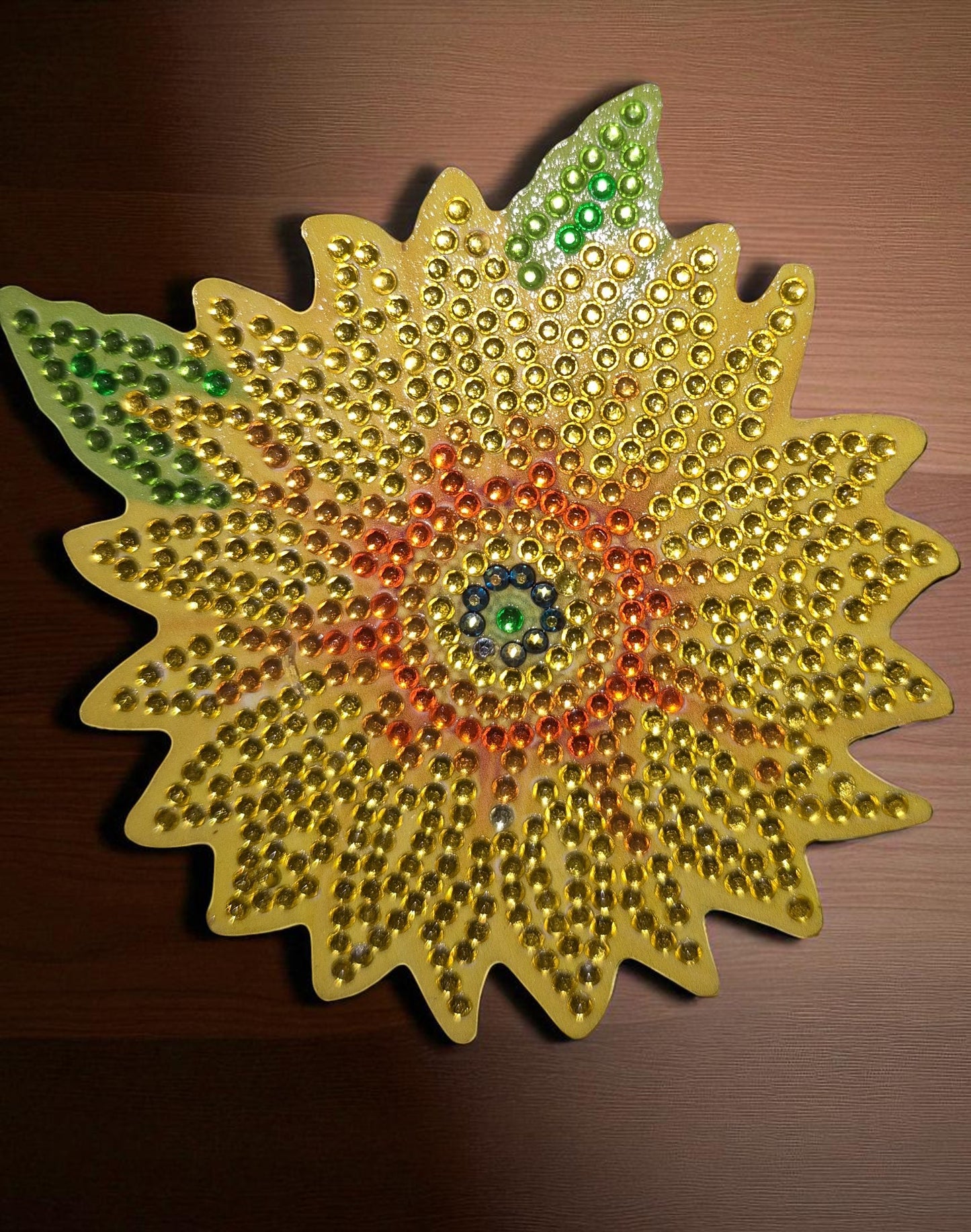 Coasters - Assorted Sunflower & Butterflies 10 Pcs With Coaster Keeper