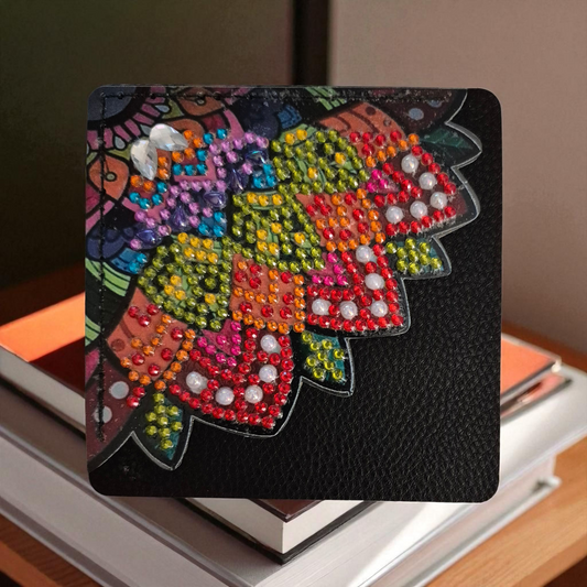 Bookmarks - Black Leather Bookmarks