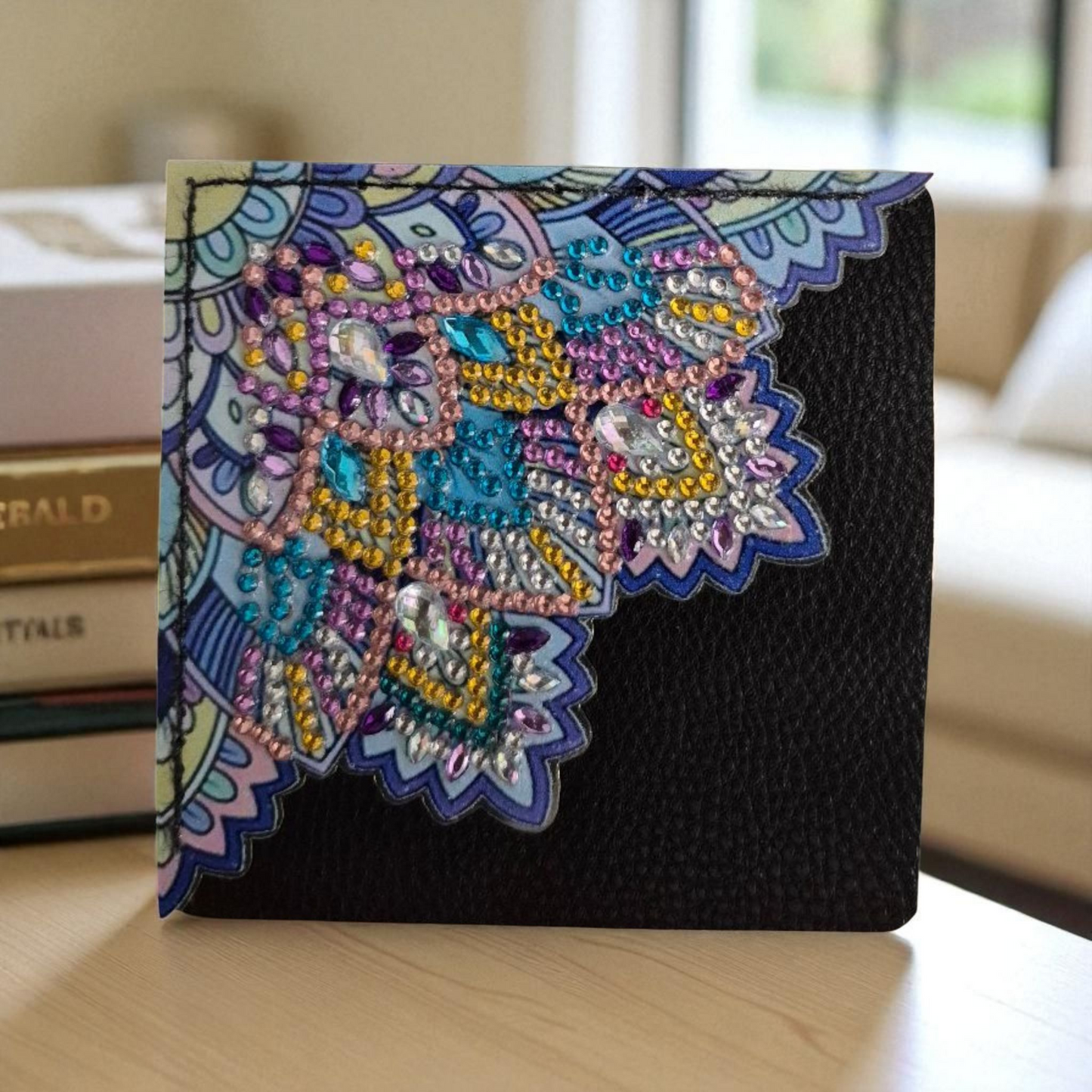 Bookmarks - Black Leather Bookmarks