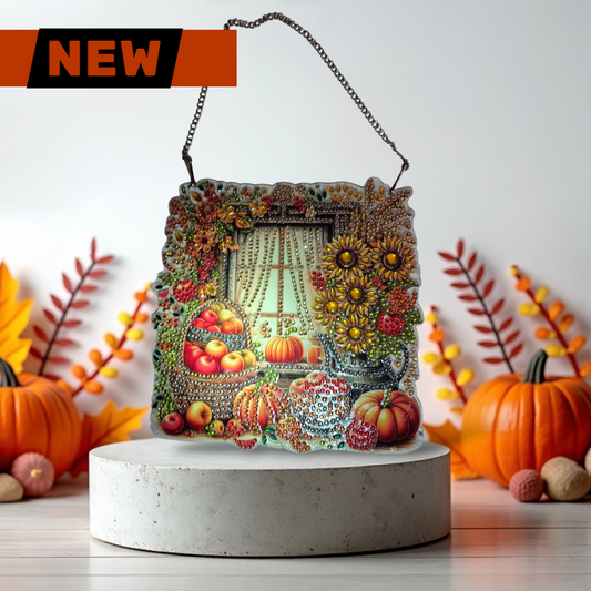 Sun Catchers - Fall Pumpkins