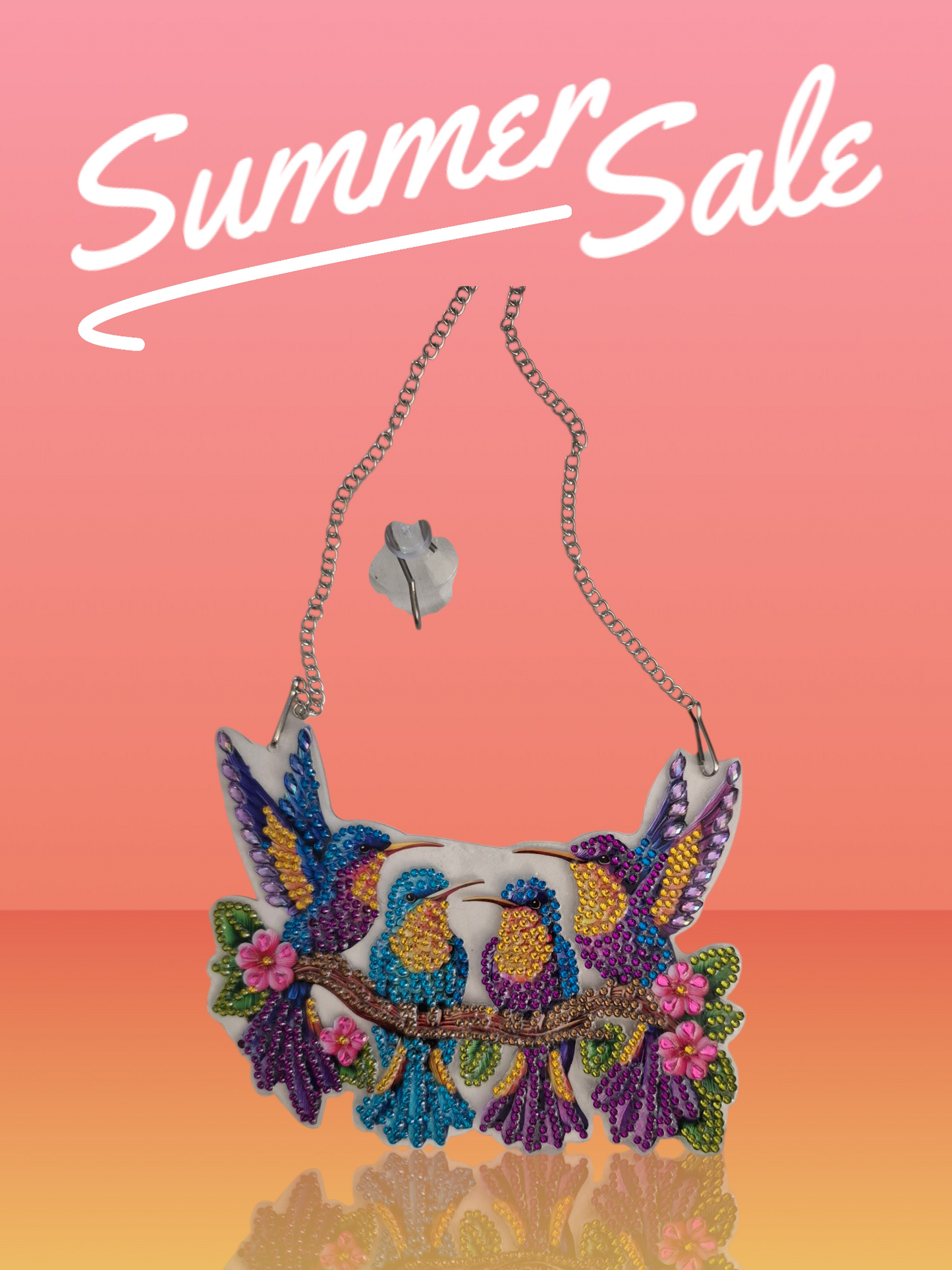 Sun Catchers - Sparkling Hummingbirds