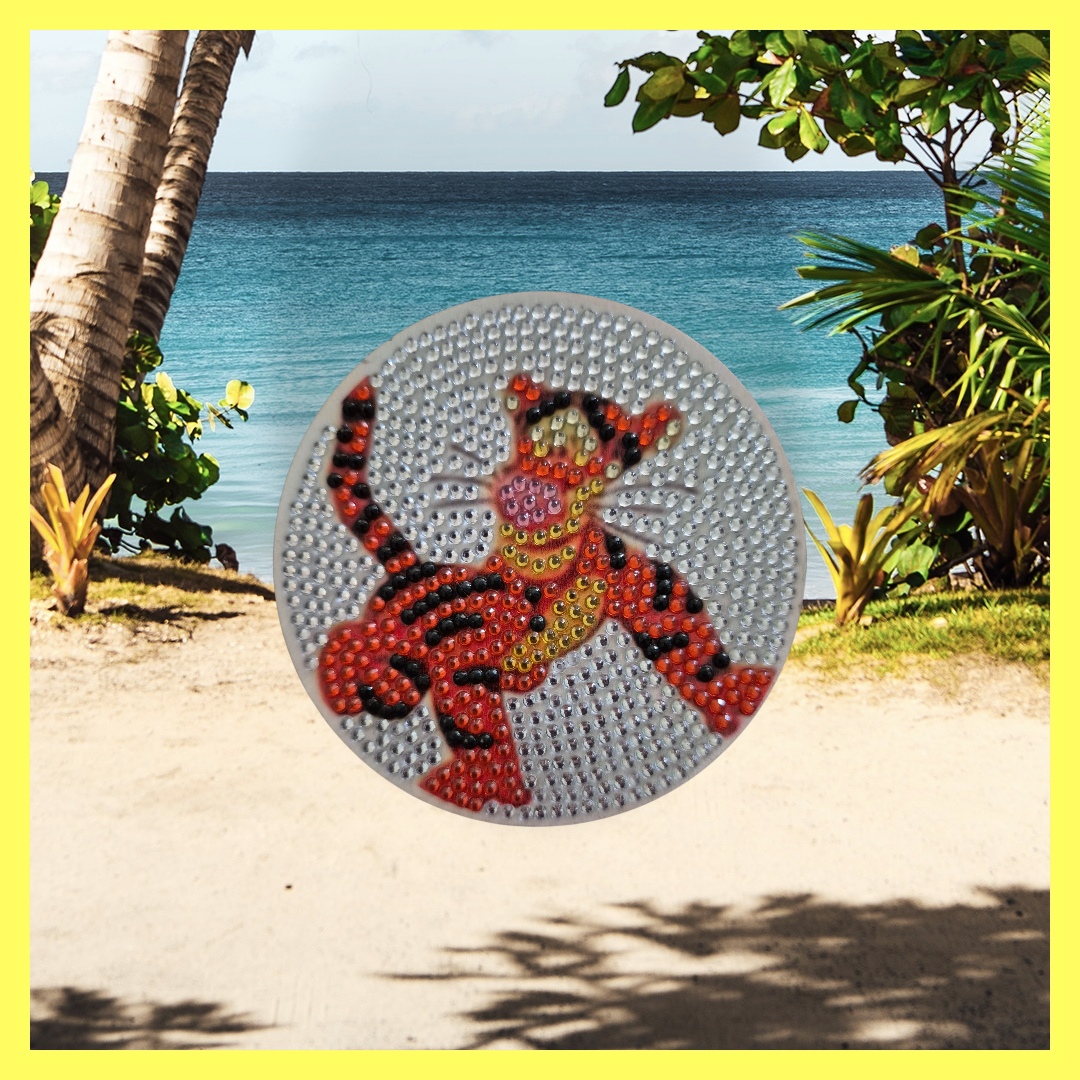 Coasters - Winnie The Pooh & Friends 6pc with Stylish Coaster Keeper