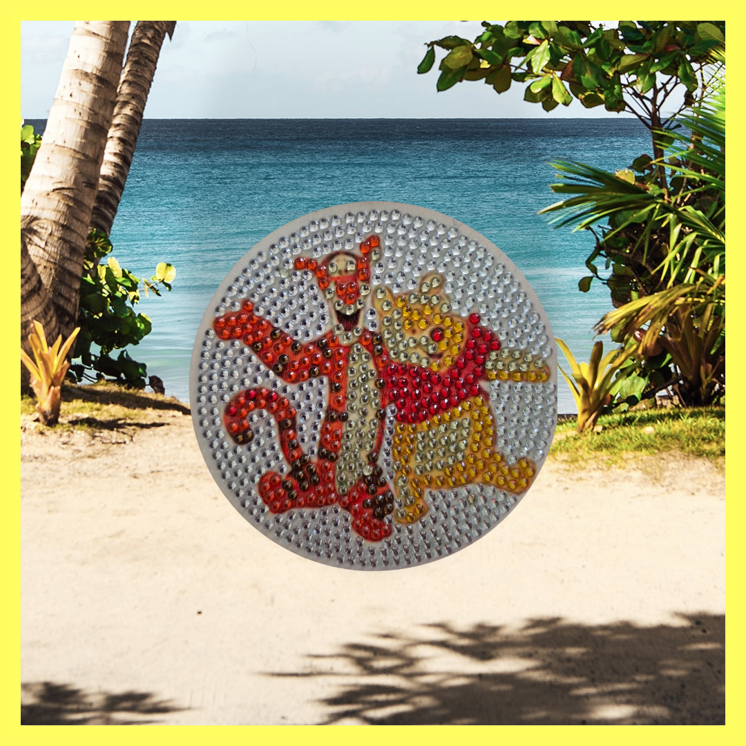 Coasters - Winnie The Pooh & Friends 6pc with Stylish Coaster Keeper