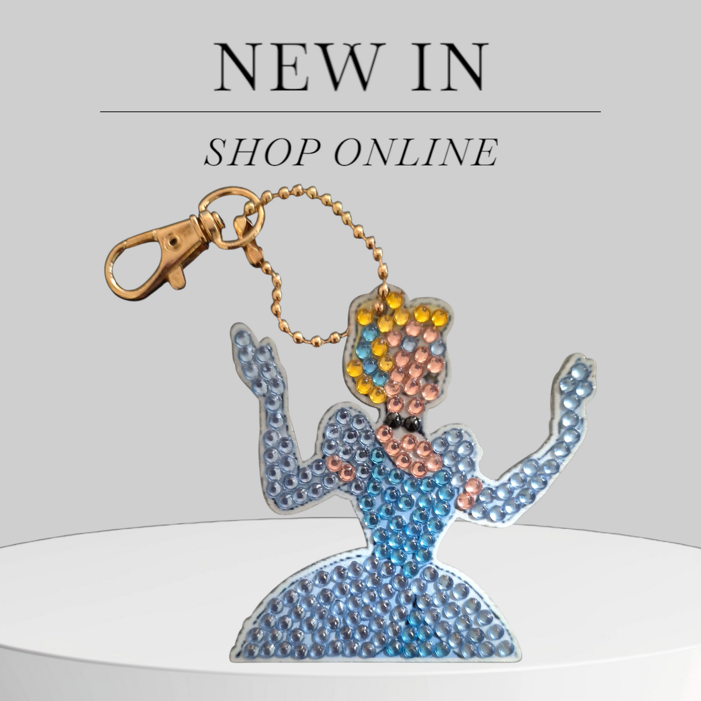 Keychains - Cinderella 4 pieces