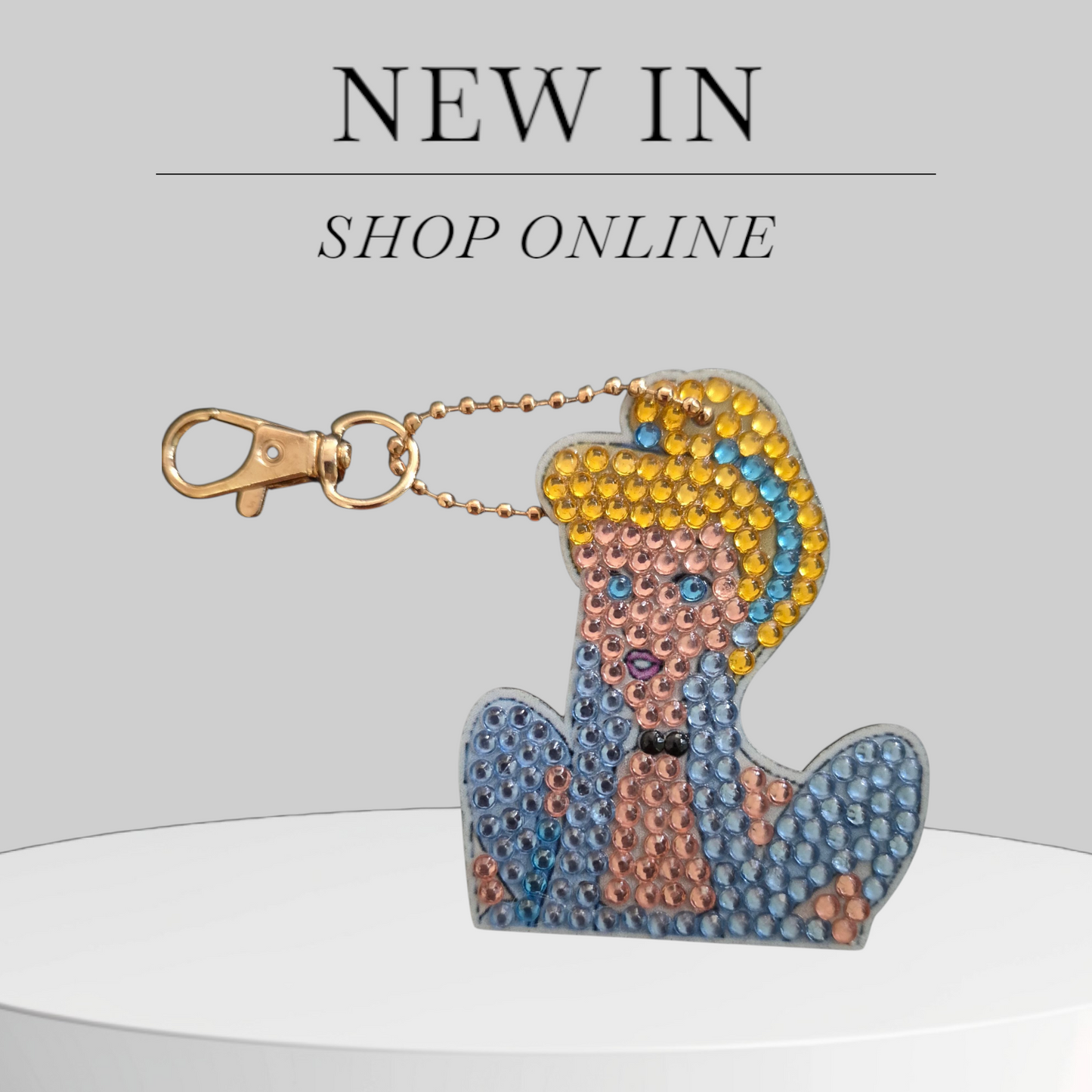 Keychains - Cinderella 4 pieces