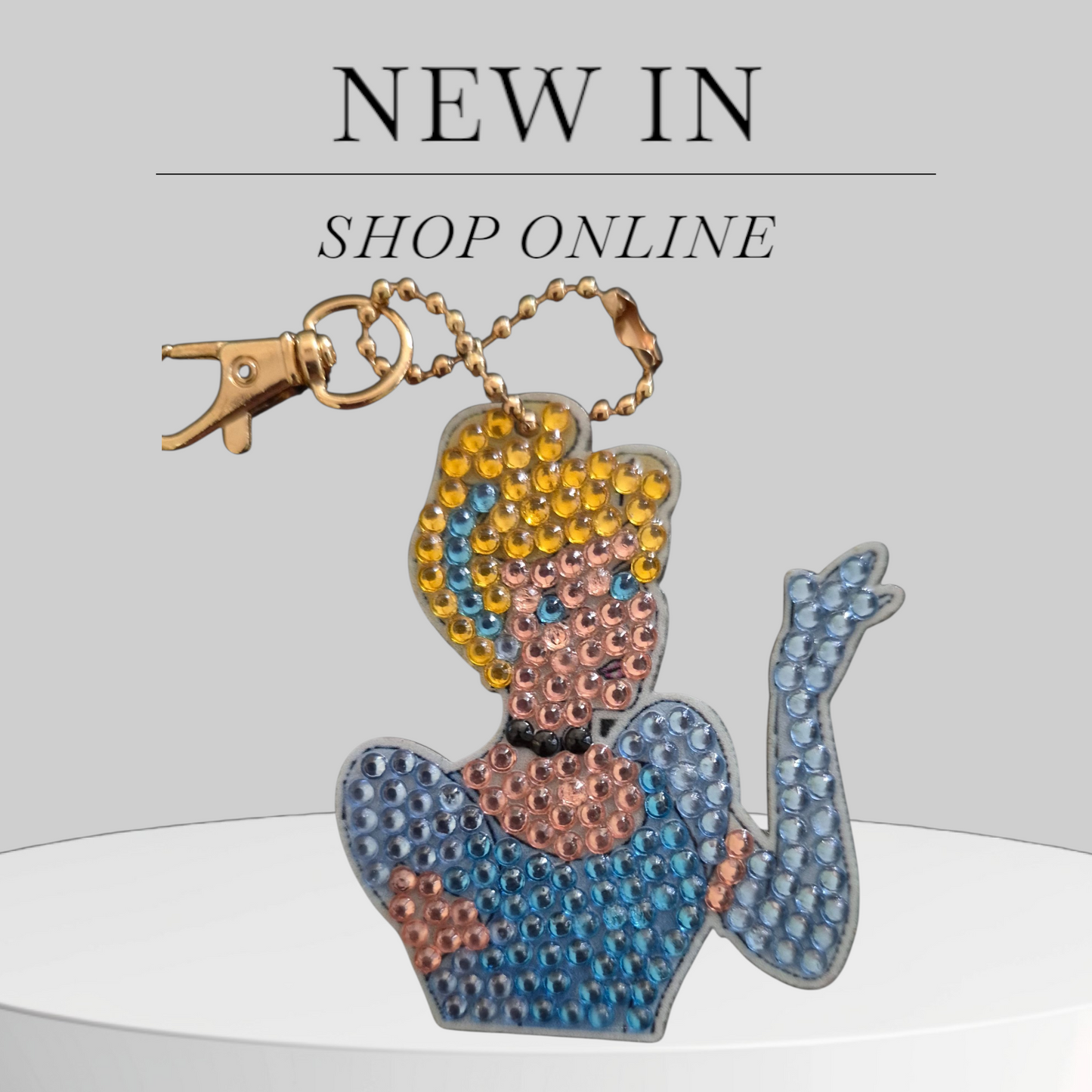 Keychains - Cinderella 4 pieces