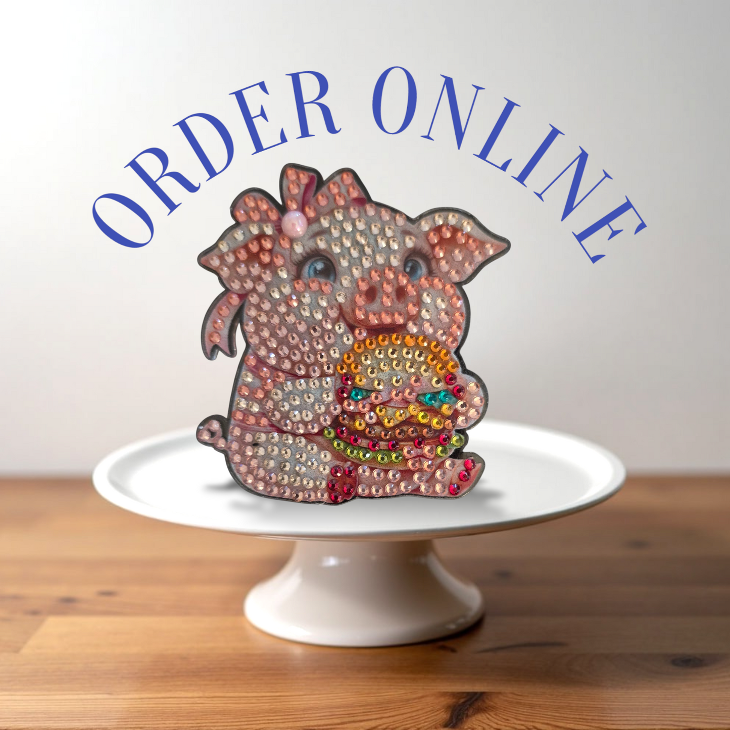 Fridge Magnets -Cute Pigs 6 pc