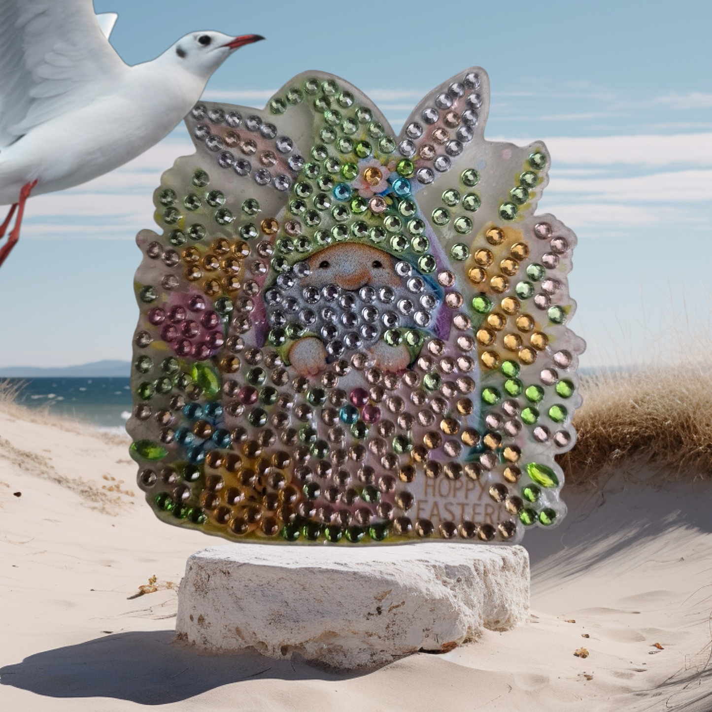 Fridge Magnets - Happy Easter, with magnet, 6 pcs