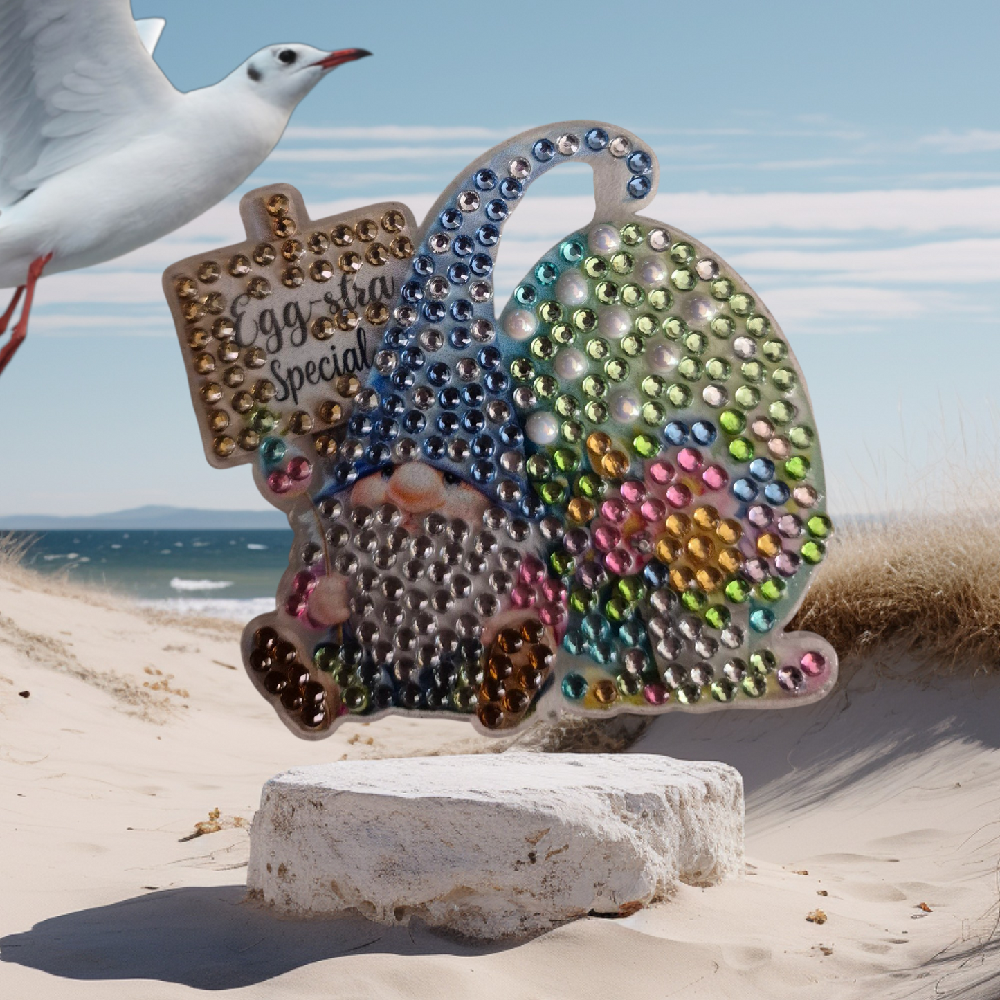 Fridge Magnets - Happy Easter, with magnet, 6 pcs