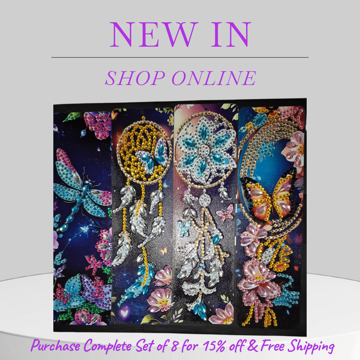 Bookmarks - Dreamcatcher Diamond Bookmarks