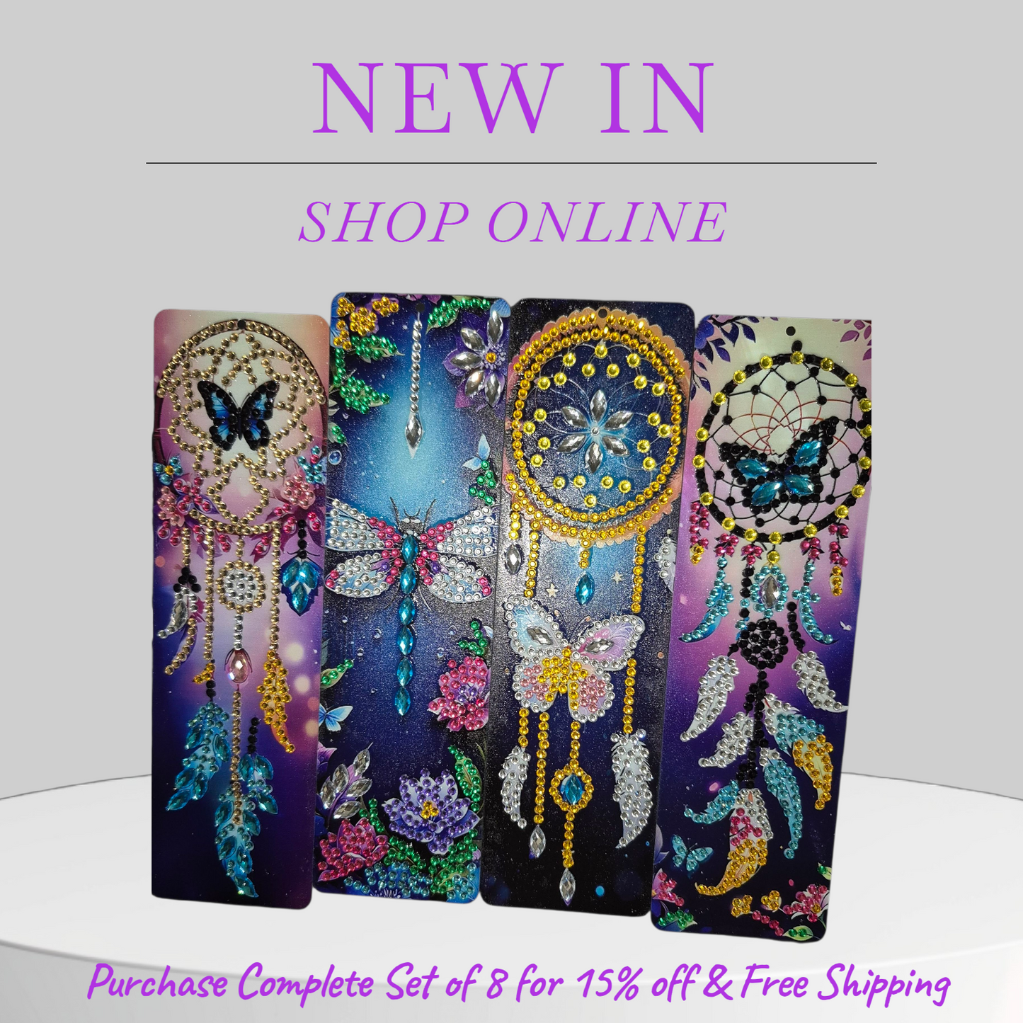 Bookmarks - Dreamcatcher Diamond Bookmarks