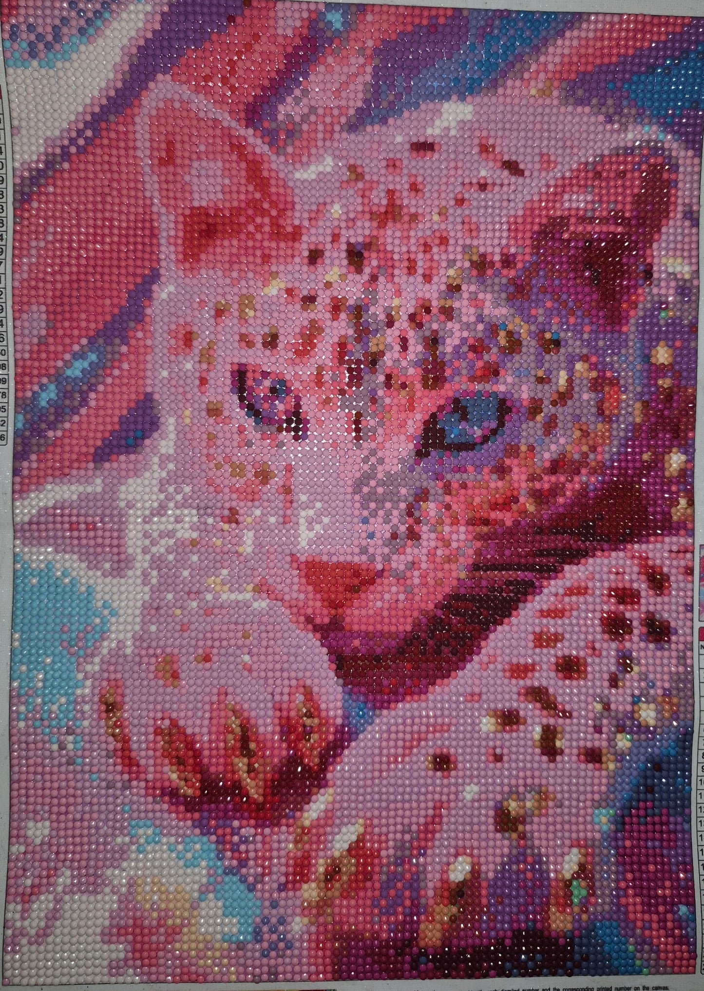 Wall Art - Beautiful Sparkling Pink Leopard
